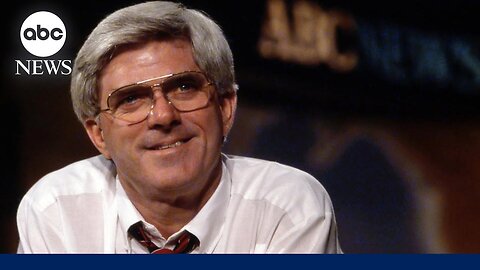 Remembering iconic talk show host Phil Donahue