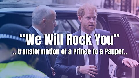 Harry And Meghan Markle "We Will Rock You" Image Compilation