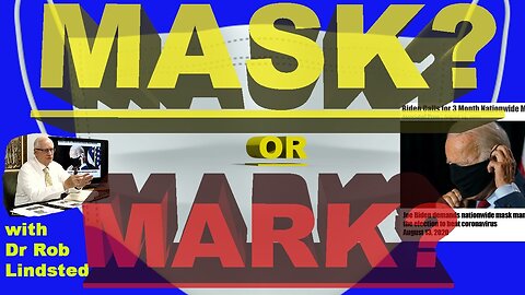 Mask or Mark with Dr Rob Lindsted