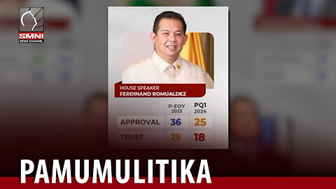 Maagang pamumulitika, dahilan ng pagbaba ng trust at approval rating ng top gov't officials