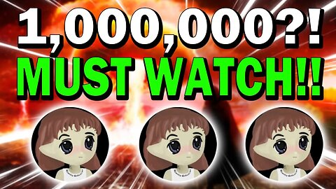 MILADY MEMECOIN HOLDERS!! IF YOU HOLD 1,000,000 LADYS WATCH THIS NOW!! *URGENT!!*