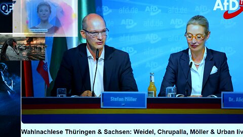 D.J.T. Fires Back At Reporter /Election review Thuringia & Saxony /BZ-X