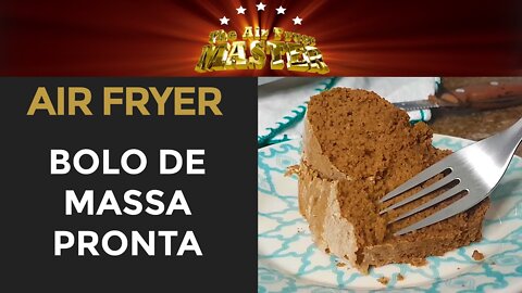 COMO FAZER BOLO NA AIRFRYER, RECEITA DE BOLO DE CAIXINHA NA AIRFRYER