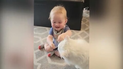 Cutest Babies Play With Dogs And Cats Compilation