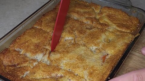 How to Make Peach Cobbler!