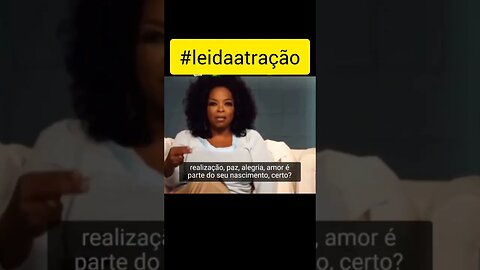 Oprah Winfrey - Lei da Atração #leidaatração #espiritualidade #reels #gratidão