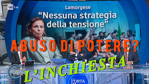 Inchiesta: La Legge, Il Daspo - Ministro Lamorgese, abuso di potere?