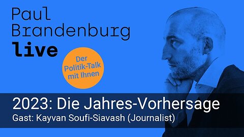 #19 - 2023: Die Jahres-Vorhersage. Gast: Kayvan Soufi-Siavash