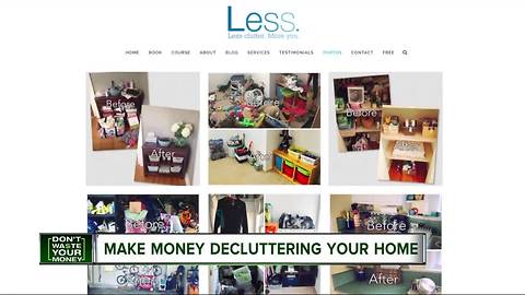 Make money decluttering your house this spring