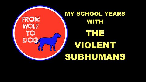 MY SCHOOL YEARS WITH THE VIOLENT SUBHUMANS