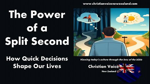 The Power of a Split Second: How Quick Decisions Shape Our Lives.