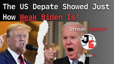 The US Depate Showed Just How Weak Biden Is