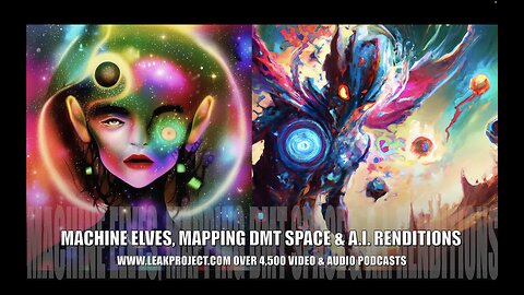 Machine Elves, Mapping DMT Space & A.I. Renditions