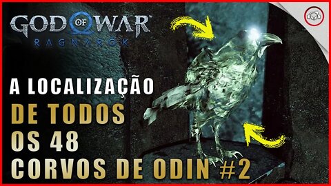 God of war Ragnarok, A localização de todos os 48 Corvos de Odin #2 | Super dica