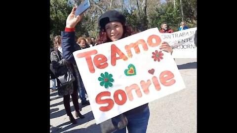 TE AMO SONRÍE - Madrid, Día Mundial de la Unidad por la Libertad