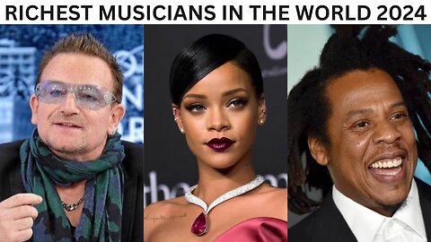 Richest musicians in the world 2024