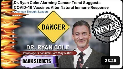 Dr. 'Ryan Cole' "Lipid Nanoparticles With Human 'Gene's Are A Medical 'Nuclear' Health Bomb"