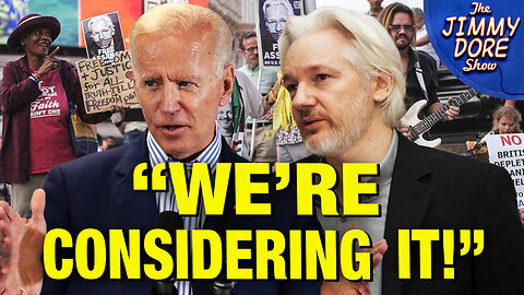 Biden Says He’s “Considering” Dropping Charges Against Assange!