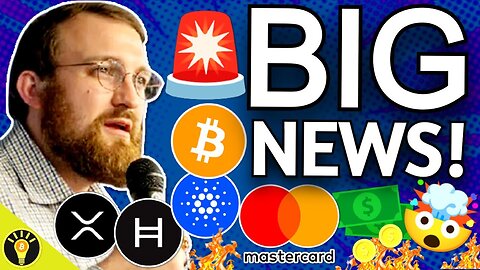 BIG Crypto News! Mastercard Crypto Card & Cardano Joins Hbar, XRP, & Algorand