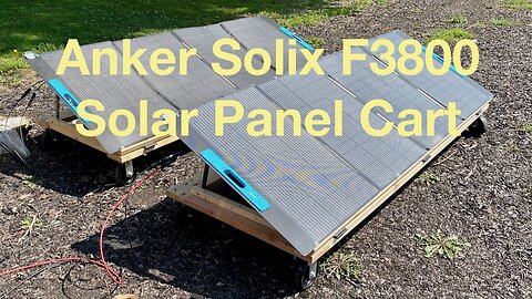 Anker F3800 Solar Panel Cart