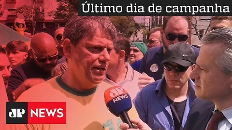 Tarcísio escolhe São Bernardo do Campo para encerrar campanha eleitoral