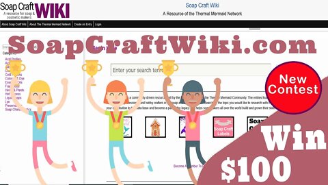 Introducing SoapCraftWiki.com & WIN $100 New Monthly Contest Announcement!