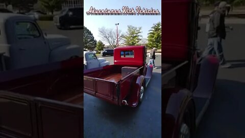 1930 FORD MODEL A PICKUP TRUCKS AND COFFEE