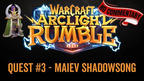 Warcraft Rumble - No Commentary Gameplay - Quest 3 - Maiev Shadowsong