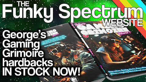 FUNKYSPECTRUM - Hardback books in stock NOW!