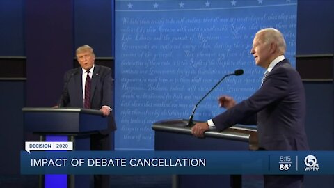 Miami presidential debate canceled. What's next?