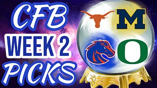 College Football *Week 2* Picks & Predictions | 2024