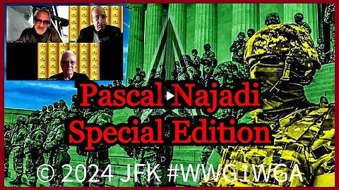 Pascal Najadi MAINSTREAM: Sovereign Radio, 🇺🇸United States - Special Edition - #WWG1WGA!