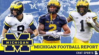 Michigan Football News: Offensive Depth Chart, 2022 Record Prediction, Jim Harbaugh’s NEW Offense?