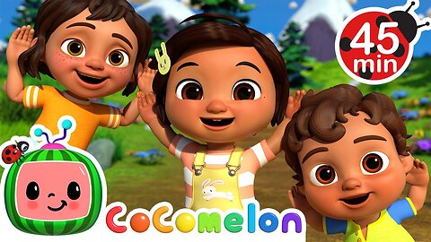 Get Ready for Bedtime with CoComelon - Nina's Bath Song + MORE CoComelon Nursery Rhymes &amp