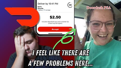 Doordash Driver EXPOSED Demanding No-Tip Customer! AVOID THIS TRAP! #NoTipNoTrip UberEats Grubhub