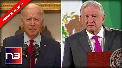 CRINGE: Biden Hosts Meeting with Mexico And Drops One Word Showing Its All A Sham