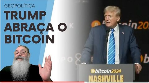 TRUMP faz DISCURSO HISTÓRICO na CONFERÊNCIA BITCOIN de NASHVILLE prometendo APOIAR o BITCOIN