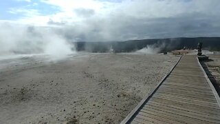 Upper Geyser Basin in Yellowstone National Park