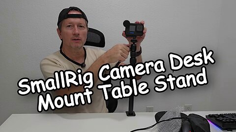 SmallRig Camera Desk Mount Table Stand Review & Tutorial | Adjustable Light Stand 2024