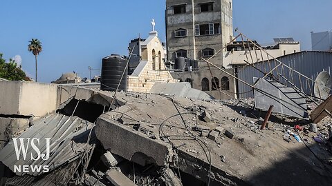 Israeli Airstrike Hits Orthodox Church in Gaza | WSJ News