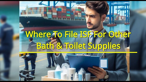 Navigating ISF for Other Bath and Toilet Supplies: A Guide to Smooth Imports