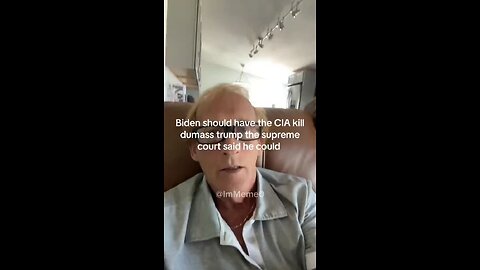 Unhinged Democrat calls for the CIA to eliminate President Trump