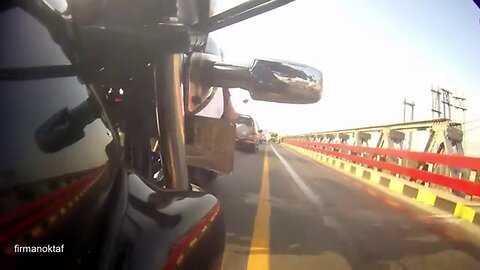 Perjalanan Trenggalek Ke Tulungagung Honda Tiger 2000 DRIFT HD 1080 Action Cam