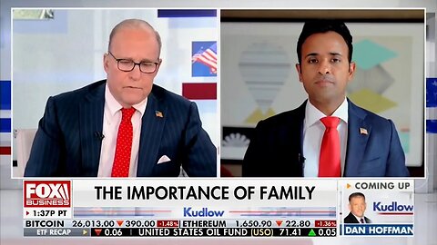 Vivek Ramaswamy on Fox Business' Kudlow on 8.24.23