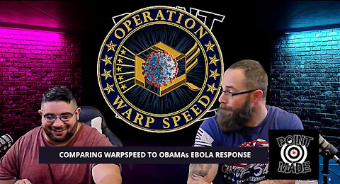 Trumps Operation Warp speed (Covid Response) compared to Obamas Ebola Response-the forgotten scandel