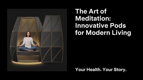 The Art of Meditation: Innovative Pods for Modern Living