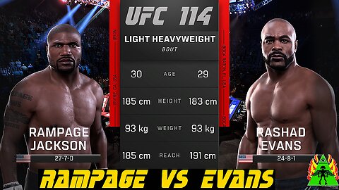 UFC 5 - RAMPAGE VS EVANS