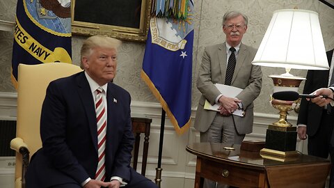 President Trump Says John Bolton 'No Longer Needed' At The White House