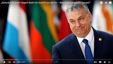 Ungarn droht mit Austritt aus der EU