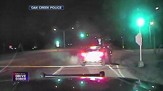 Oak Creek Police find teen drunk driver passed out behind the wheel